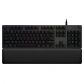 Tastatura Logitech G513 Carbon GX Brown Tactile Switch, RGB LED, USB, Layout US, Black