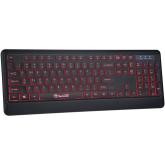 Tastatura Marvo K627, Multi-Color LED, USB, Black