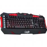 Tastatura Marvo KG749, RGB LED, USB, Black-Red