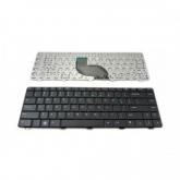 Tastatura Notebook Lenovo IdeaPad V570 UK, Grey Frame, Black V117020BK1