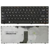 Tastatura Notebook Lenovo Z370 RU Blue Frame Black 9Z.N5TSQ.L0R