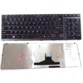 Tastatura Notebook Toshiba Satellite A660 US, Gray Frame, Black PK130CX2B00