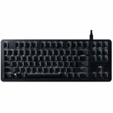 Tastatura Razer BlackWidow Lite Orange Switch Mecanica, White LED, USB, Black