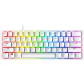 Tastatura Razer Huntsman Mini Mercury Edition Linear Optical Switch ?Mecanica, RGB LED, USB, White