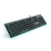 Tastatura Redragon Dyaus, RGB LED, USB, Black