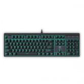 Tastatura T-Dagger Bora V2, Ice Blue LED, USB, Black