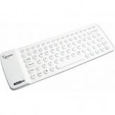 Tastatura Wireless Gembird Flexible KB-BTF1-W-US, Bluetooth, White