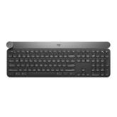 Tastatura Wireless Logitech Craft Advanced, USB, Layout UK, Black