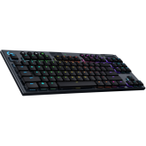 Tastatura Wireless Logitech G915 TKL Clicky, RGB LED, USB, Layout UK, Grey