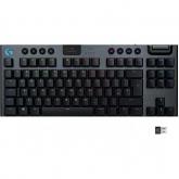 Tastatura Wireless Logitech G915 TKL Tactile, RGB LED, USB, Layout UK, Carbon