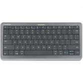 Tastatura Wireless SMART Prestigio Click&Touch, Bluetooth, TouchPad, Layout US, Space Grey