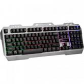 Tastatura XTRIKE ME KB-505, RGB LED, USB, Silver