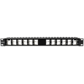 Patch Panel TRENDnet TC-KP24SA, 24 porturi, Black