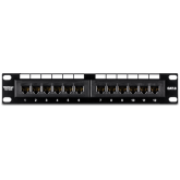 Patch Panel TRENDnet TC-P12C6, 12 porturi, Black