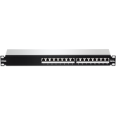 Patch Panel TRENDnet TC-P16C6AS, 19inch, 1U, 16 porturi, Cat6a, STP, Black