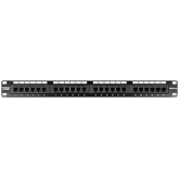 Patch Panel TRENDnet TC-P24C5E, 19inch, 1U, 24 porturi, Cat5e, UTP, Black