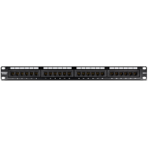 Patch Panel TRENDnet TC-P24C6, 24 porturi, Black