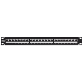 Patch Panel TRENDnet TC-P24C6AS, 19inch, 1U, 24 porturi, Cat6a, STP, Black