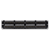 Patch Panel TRENDnet TC-P48C6, 48 porturi, Black