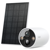 Camera IP Bullet TP-Link Tapo TC85, 4 MP, Lentila 2.1 mm, IR 15 m + Panou solar TP-Link Tapo A201