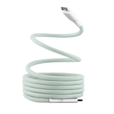 Cablu de date Tnb TCPDMAGGR, USB-C male - USB-C male, 1.5m, Green