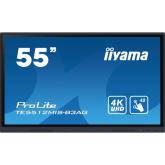 Display Interactiv Iiyama TE5512MIS-B3AG, 55inch, 3840x2160pixeli, iiWare 10, Black