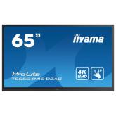 Display Interactiv Iiyama TE6504MIS-B2AG, 65inch, 3840x2160pixeli, iiWare 9.0, Black
