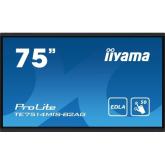 Display Interactiv Iiyama Seria ProLite TE7514MIS-B2AG, 75inch, 3840x2160pixeli, Black