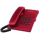 Telefon Analogic Panasonic KX-TS500FXR, red