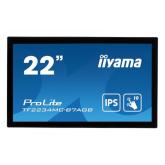 Monitor LED Touchscreen Iiyama ProLite TF2234MC-B7AGB, 21.5inch Touch, 1920x1080, 8ms GTG, Black