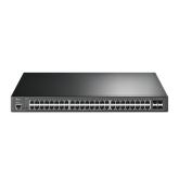 Switch TP-LINK Gigabit TL-SG3452XP, 48 porturi, PoE+