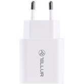 Incarcator retea Tellur PDHC101 Dual Port, 1 x USB-A, 1 x USB-C, 18 W, White