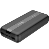 Baterie portabila Tellur TLL158311, 2 x USB, 1 x USB-C, 20000 mAh, Black