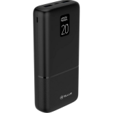 Baterie portabila Tellur Boost Pro, 2 x USB-A, 1 x USB-C, 20000 mAh, Black