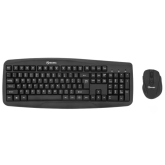 Kit Wireless Tellur TLL491051 - Tastatura, USB Wireless, Black + Mouse Optic, USB Wireless, Black