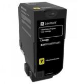 Toner Lexmark Yellow 74C20Y0