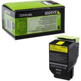 Toner Lexmark Yellow 802SYE 