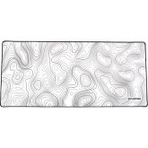 Mouse Pad Floston Topographic, White-Black