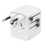 Priza Gembird TPA-1A2C20-01-W, 2 x USB-C, 1 x USB-A, 2500 W, White