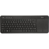 Tastatura Wireless Trust Veza, USB, Black