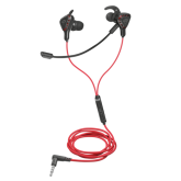 Casti cu microfon Trust GXT 408 Cobra, 3.5mm jack, Black-Red