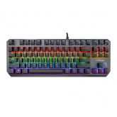 Tastatura Wireless Trust GXT834 Callaz, Rainbow LED, USB, Black