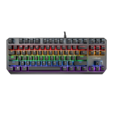 Tastatura Wireless Trust GXT834 Callaz, Rainbow LED, USB, Black