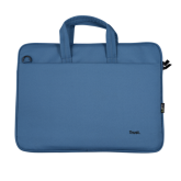 Geanta Trust Bologna Bag ECO pentru laptop de 16inch, Blue