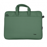 Geanta Trust Bologna Bag ECO pentru laptop de 16inch, Green