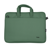 Geanta Trust Bologna Bag ECO pentru laptop de 16inch, Green