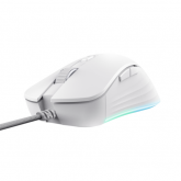 Mouse Optic Trust GXT924W YBAR+, USB, White