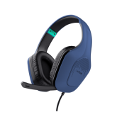Casti cu microfon Trust GXT 415B Zirox, 3.5 mm jack, Blue