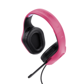 Casti cu microfon Trust GXT415P ZIROX, 3.5mm jack, Pink