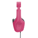 Casti cu microfon Trust GXT415P ZIROX, 3.5mm jack, Pink